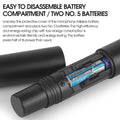 Professional karaoke mic wireless with easy to disassemble battery compartment for quick battery replacement