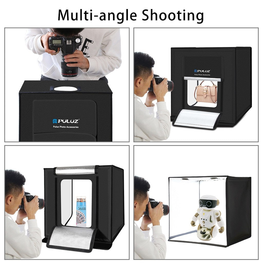 40cm 60cm Photography Light Tent for multi-angle product shooting with a camera