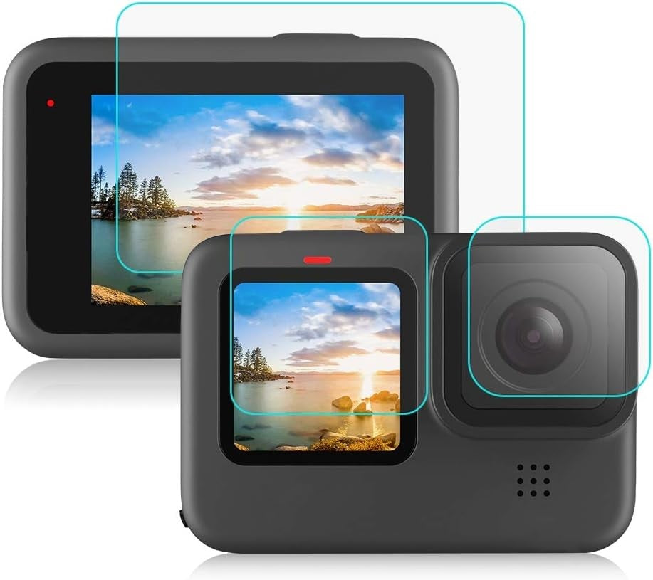 PULUZ 507 screen protector for GoPro providing clear protection for the camera's display and lens