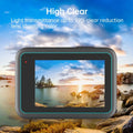 PULUZ 507 screen protector for GoPro with high clarity and 99% light transmittance, enhancing photo quality