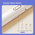 Qualitell E2 mosquito killer trap featuring a double safety switch for secure operation