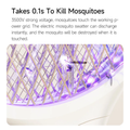 Qualitell E2 mosquito killer trap featuring strong voltage for instantaneous mosquito elimination