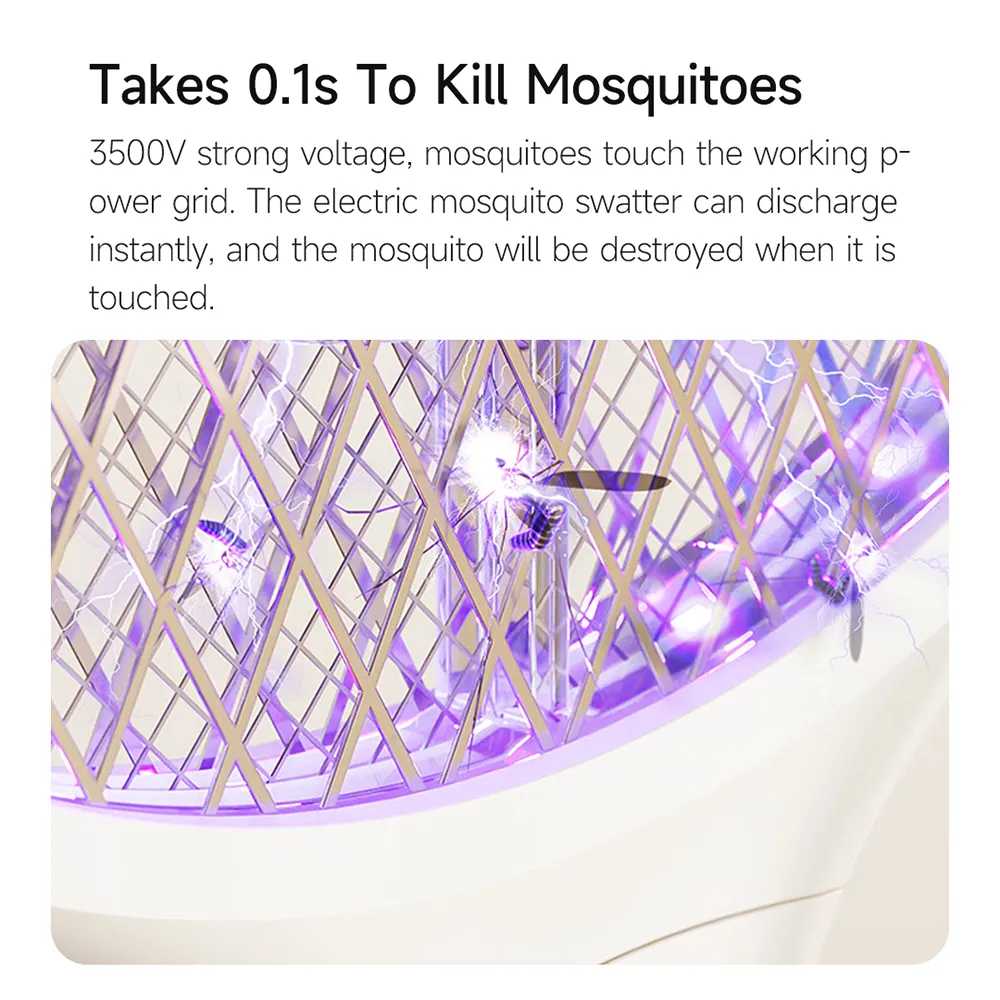 Qualitell E2 mosquito killer trap featuring strong voltage for instantaneous mosquito elimination