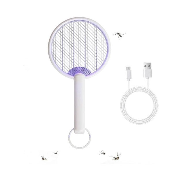 VMIDirect Electric Mosquito Racket with USB Charger for Easy Insect Removal