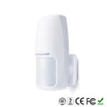 White Rechargeable Sensor for Office and Shop motion sensor alarm device