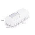 Rechargeable Sensor for office and shop with compact white design and dimensions