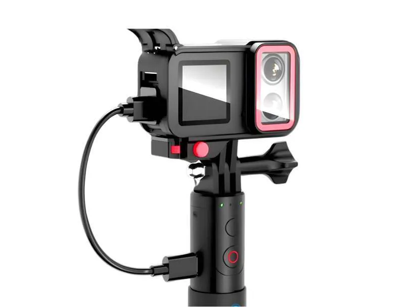 VMIDirect Rechargeable Stick 4800mAh with built-in charging port for action cameras