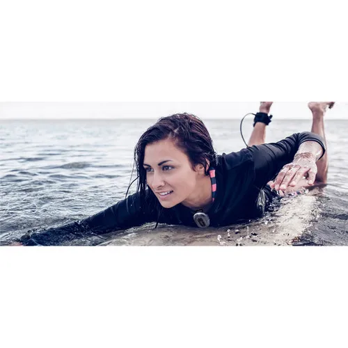 User enjoying water sports with Removu RM-M1Plus A1 Wireless Mic And Receiver for clear audio capture