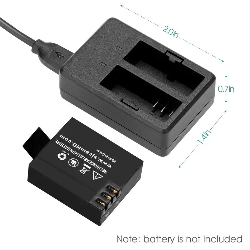 VMIDirect Replacement Battery and Charger for efficient power charging with dual slots
