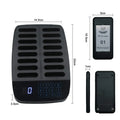 Restaurant Guest Paging System with black base and multiple pagers for efficient customer management