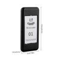Restaurant Guest Paging System with digital display showing welcome message and number 01