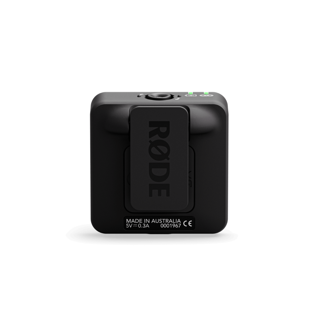 Rode Wireless ME Microphone System compact design with user-friendly controls for high-quality audio capture