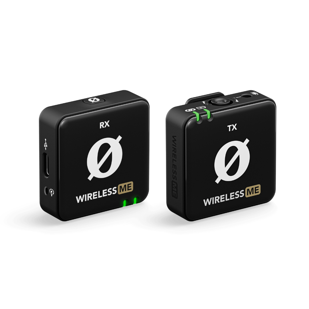 Rode Wireless ME Microphone System with compact design for crystal-clear wireless audio recording