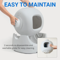 VMIDirect scooper se lite cat litter box with easy to maintain design for effortless cleaning