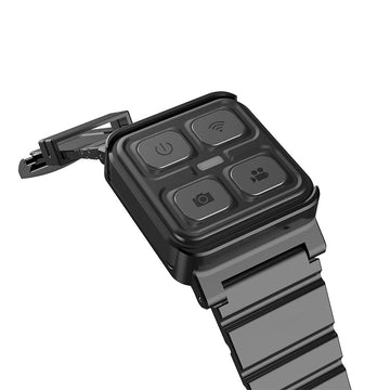 SJCam Accessory Remote Control 3 Meters Waterproof Smart Watch Designed for SJCAM M20, SJ6 Legend, SJ7 Star SJ8 sports camera ( ON and OFF Power ,WIFI, Start and Stop Recording, Photo/ Video, Burst Control ) - VMI Direct
