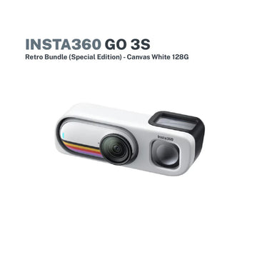 Insta360 GO 3S Retro Bundle Special Edition Small 4K Tiny Action Camera