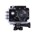 VMIDirect 4K 24fps Action Camera in waterproof case with multiple controls for versatile shooting