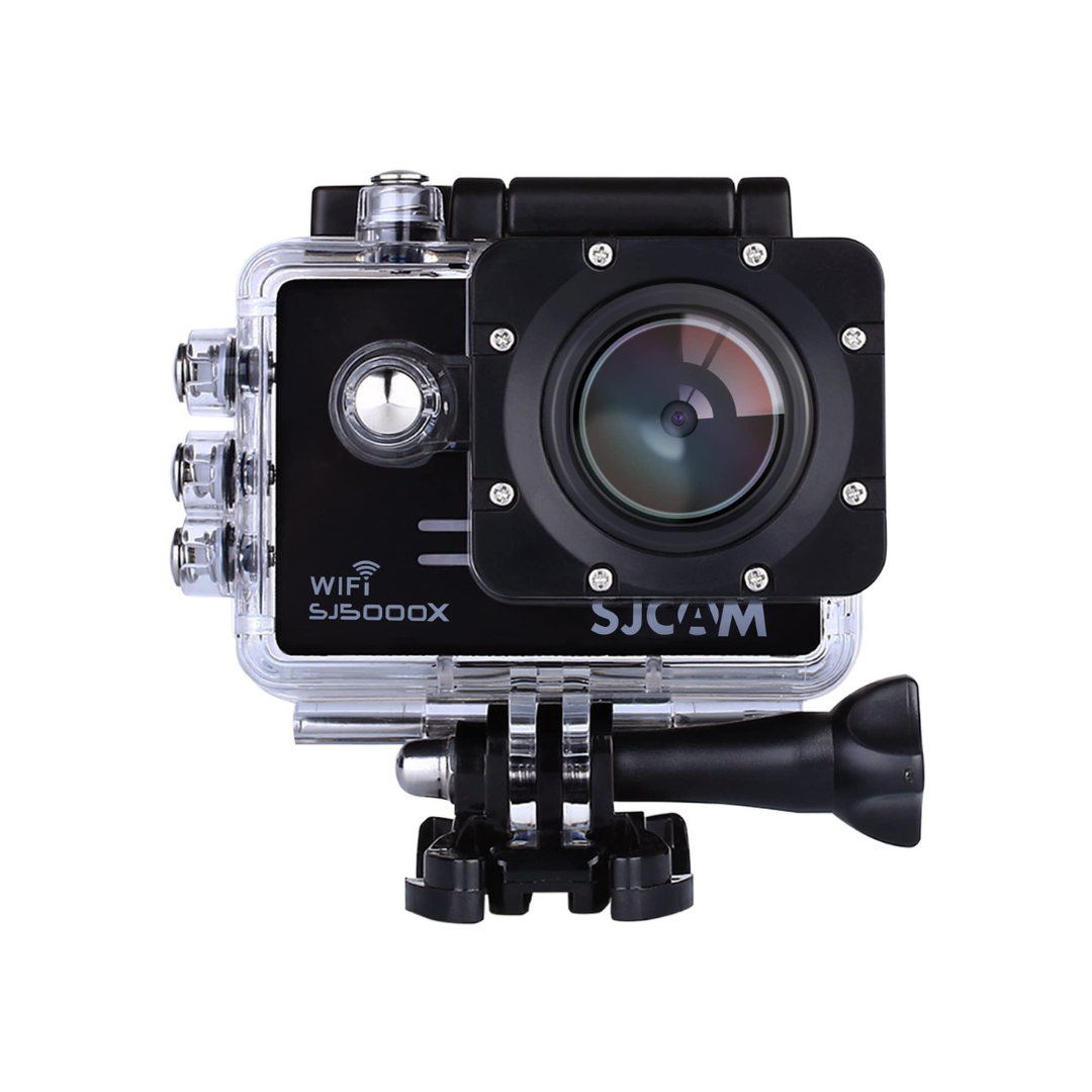 VMIDirect 4K 24fps Action Camera in waterproof case with multiple controls for versatile shooting