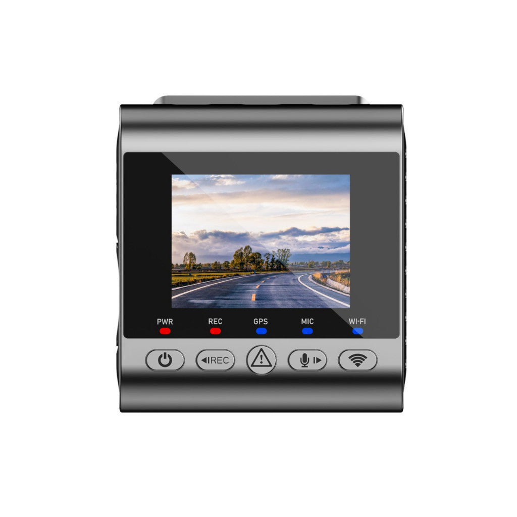 VMIDirect 4K Dash Cam with LCD Display and Control Buttons for Clear Road Recording