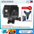 SJ4K Air Action Camera 4K Ultra HD Pocket with Chin Strap for versatile shooting
