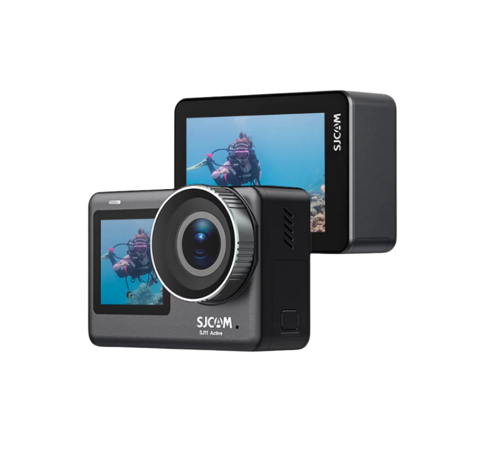 VMIDirect Action Camera with Active Dual Screen for underwater and adventure photography
