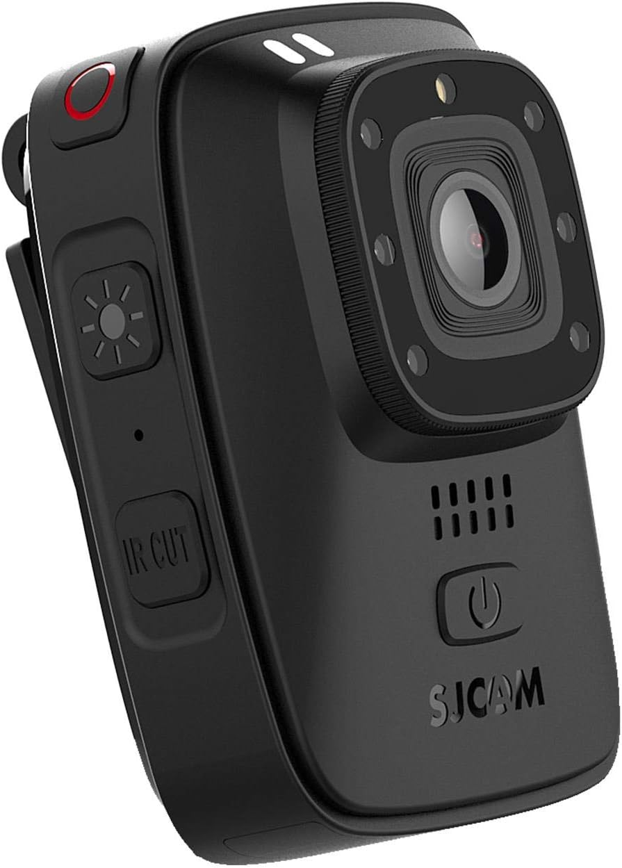 SJCam Wearable Body Camera with Compact Design for Action and Adventure Filming