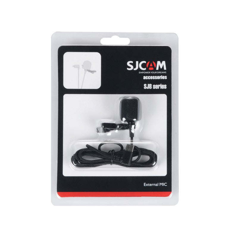 SJCAM External Microphone for better audio quality in action camera recordings