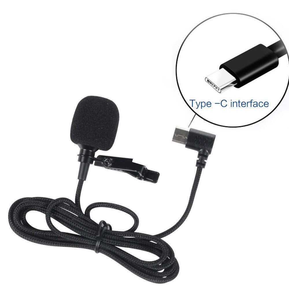 SJCAM External Microphone with Type-C interface for clear audio recording on action cameras