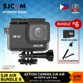 SJ8 Air Action Camera with 4K recording and accessories, perfect as a Helmet Vlogging Camera