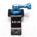 VMIDirect Motorcycle Bracket Mount in blue, designed for secure mounting of action cameras