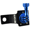 VMIDirect Motorcycle Bracket Mount in Blue for Secure Camera Attachment on Bikes
