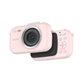 SJCam 5K Portable Digital Camera in Pink with Powerful Zoom and User-Friendly Controls