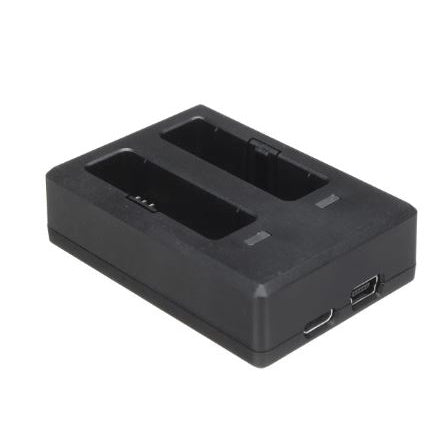 SJCAM Rechargeable Battery Charger with Dual Slots for Convenient Power Management