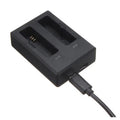 SJCAM Rechargeable Battery Charger with Dual Slots for Charging Multiple Batteries Efficiently