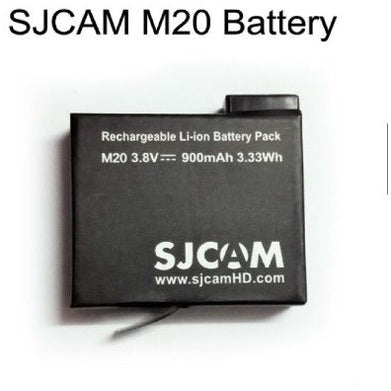 SJCAM Rechargeable Battery for M20 model with 900mAh power capacity