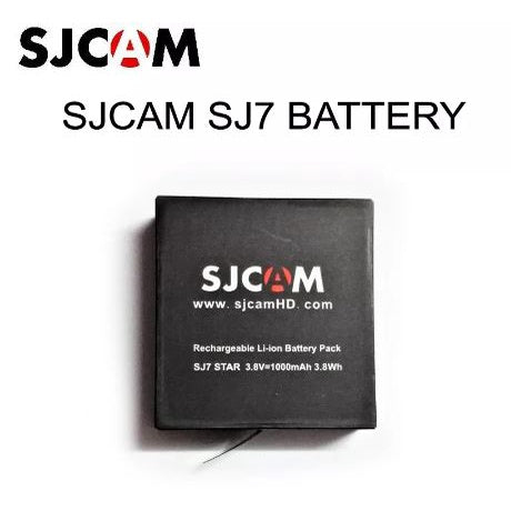 SJCAM Rechargeable Battery for SJ7 with 1000mAh capacity for high performance