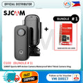 SJCAM C100 Action Camera with 32GB Micro SD Card, Waterproof Mini Wearable Sports Cam for Vlogging
