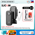 SJCam C100 Bundle includes 1080P Sports Wifi Action Camera and 32GB Micro SD card, Waterproof Mini Wearable Sports Cam
