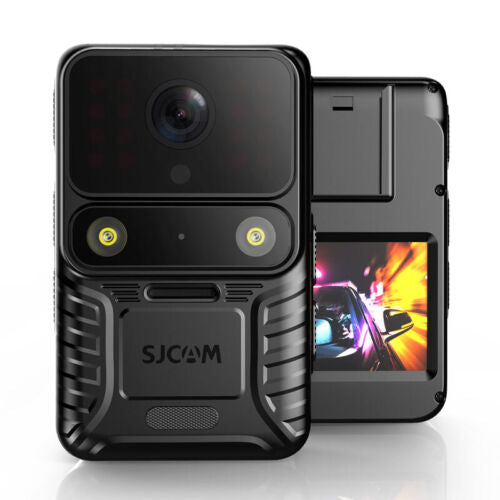 VMIDirect Wearable 4K Body Camera with Night Vision and Dual Flashlights for Capturing Adventures