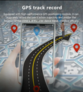 Wearable 4K Body Camera featuring GPS tracking for accurate action recording and user location monitoring