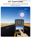 VMIDirect Wearable 4K Body Camera with 2.0 inch touch screen for easy operation outdoors