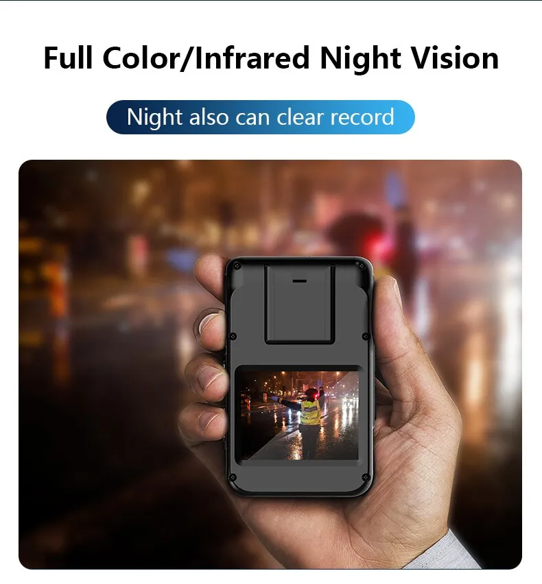 VMIDirect Wearable 4K Body Camera with full color and infrared night vision features