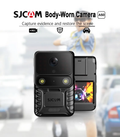 SJCam A50 Wearable 4K Body Camera for capturing evidence and restoring scenes