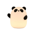 Cute panda-shaped bedroom lamp with soft glow and friendly design for kids' rooms