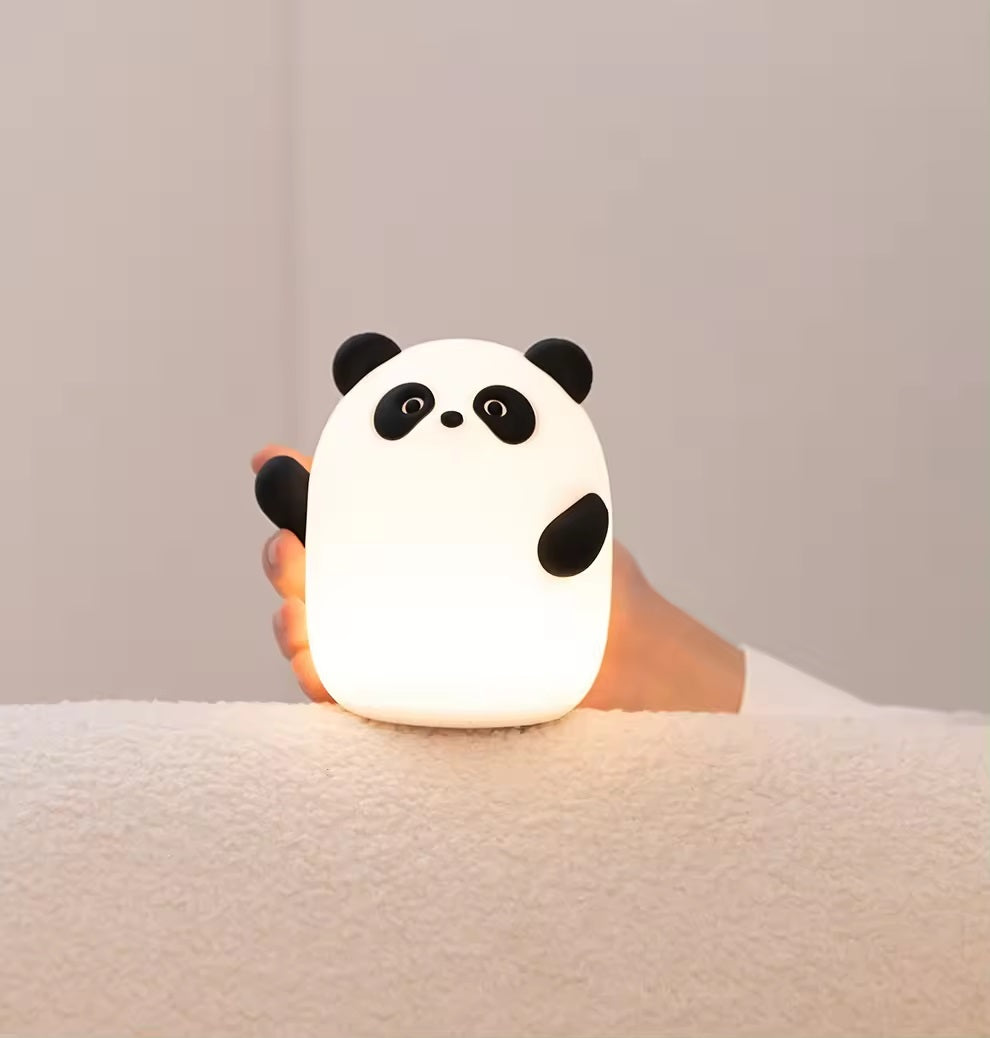 Cute panda-shaped bedroom lamp by VMIDirect, soft glowing light for kids' rooms