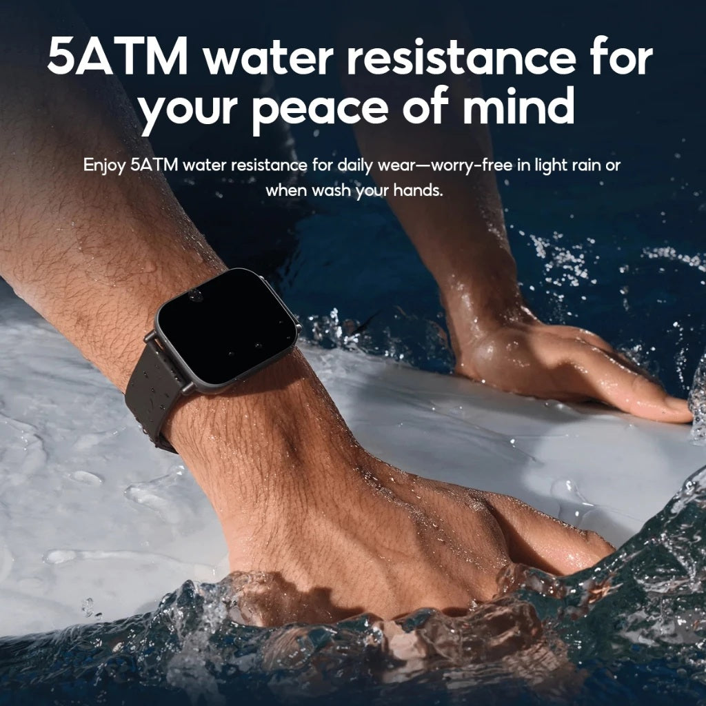 VMIDirect Smart Health Monitoring Watch with 5ATM water resistance for daily wear and activities