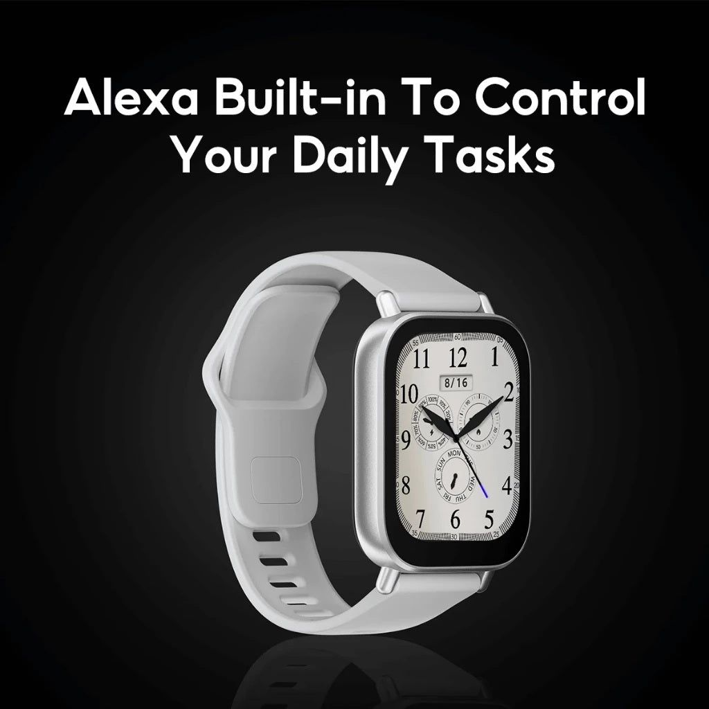 VMIDirect Smart Health Monitoring Watch with Alexa for managing daily tasks and features a sleek design