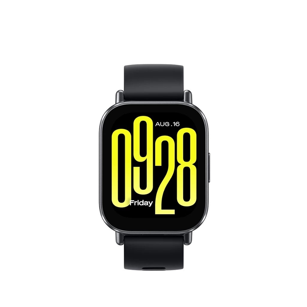 VMIDirect Smart Health Monitoring Watch with a bold display showing time and date in yellow