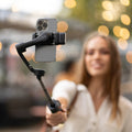 Smartphone gimbal stabilizer for smooth video capture with a phone