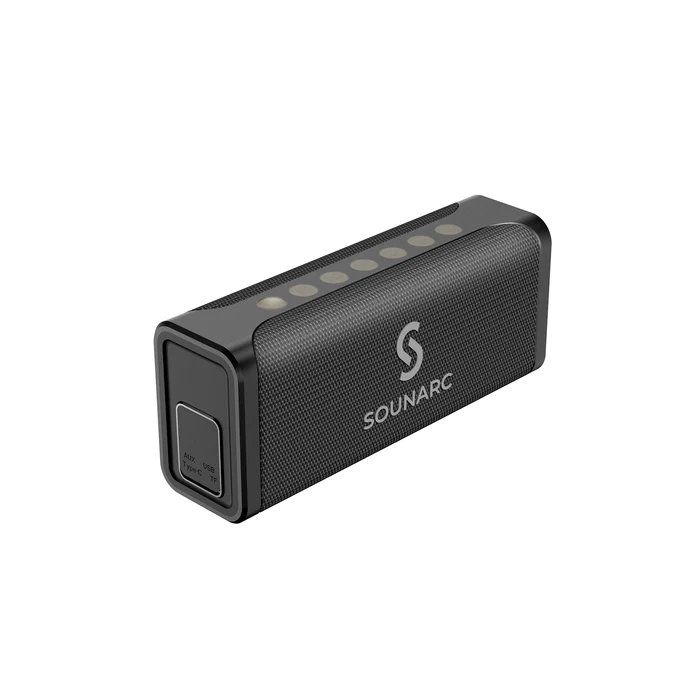 SOUNARC Portable Bluetooth Karaoke Speaker with compact design and easy-to-use controls